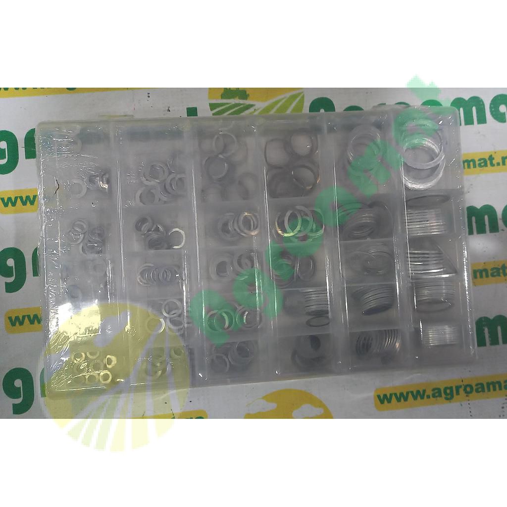 Set saibe aluminiu 300buc