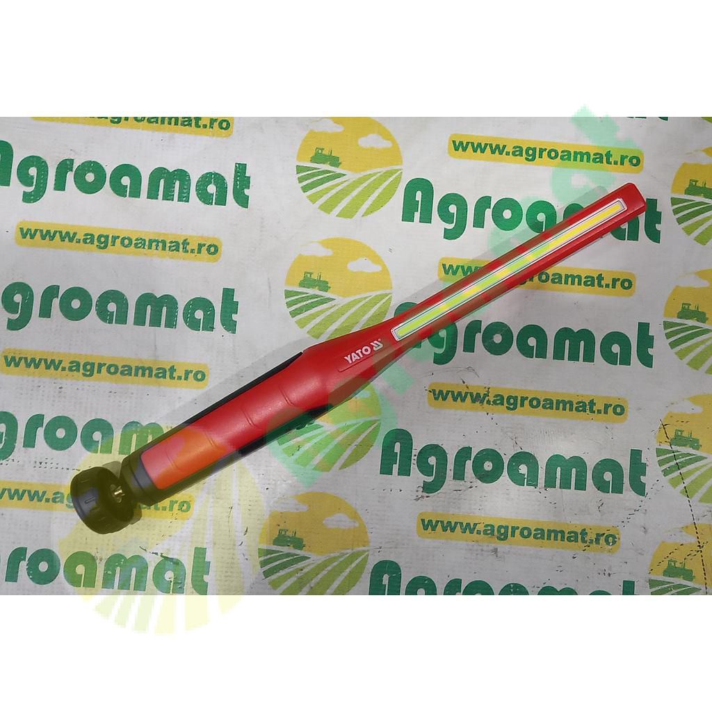 Lanterna Led cu Acumulator 7+3W