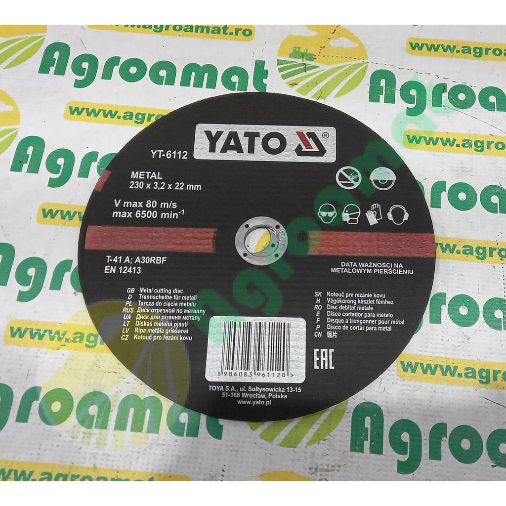 Disc Taiat Metal 230x3.2x22mm