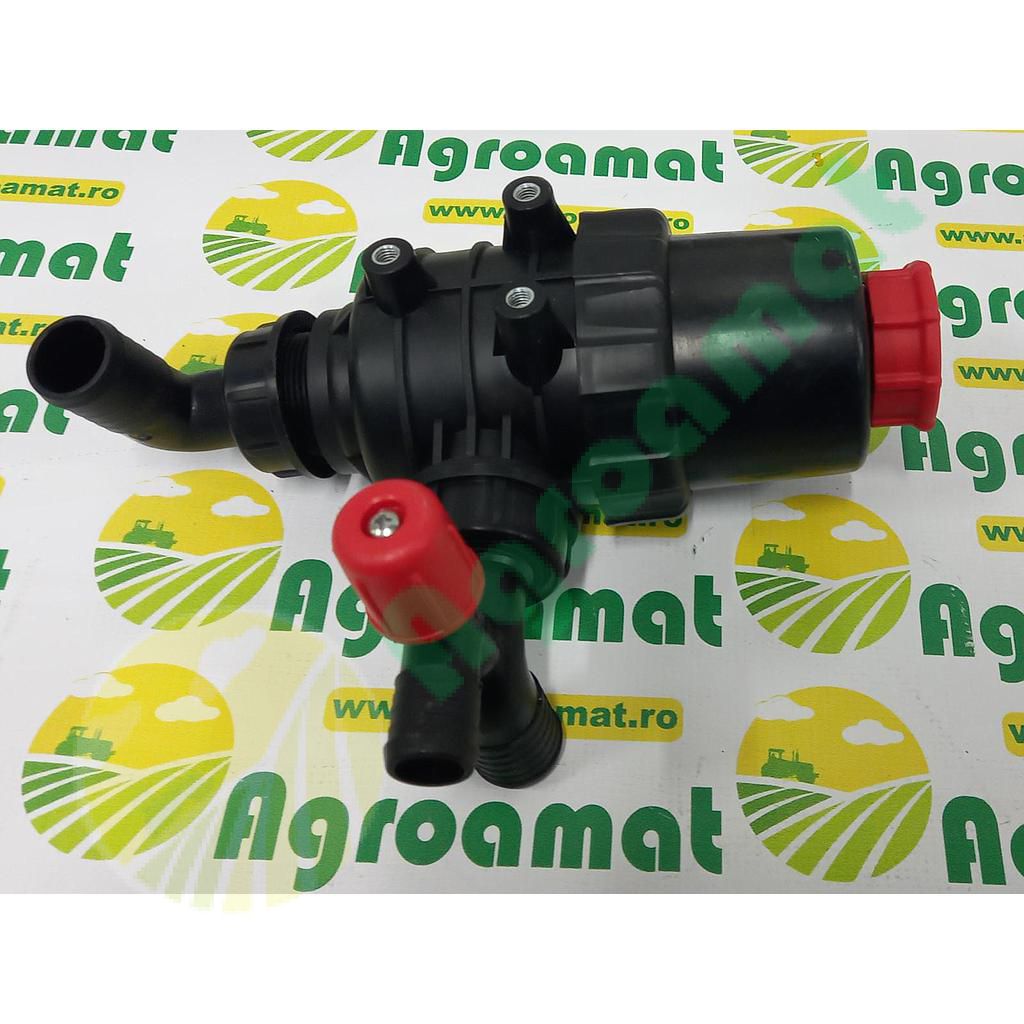 Filtru Aspiratie cu Supapa 1 1/2 Rosu Mic