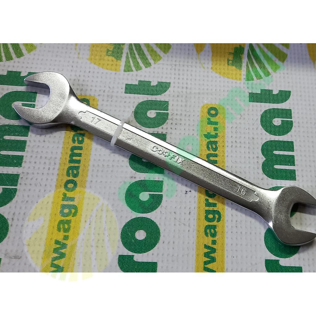 Cheie fixa dubla 16x17mm
