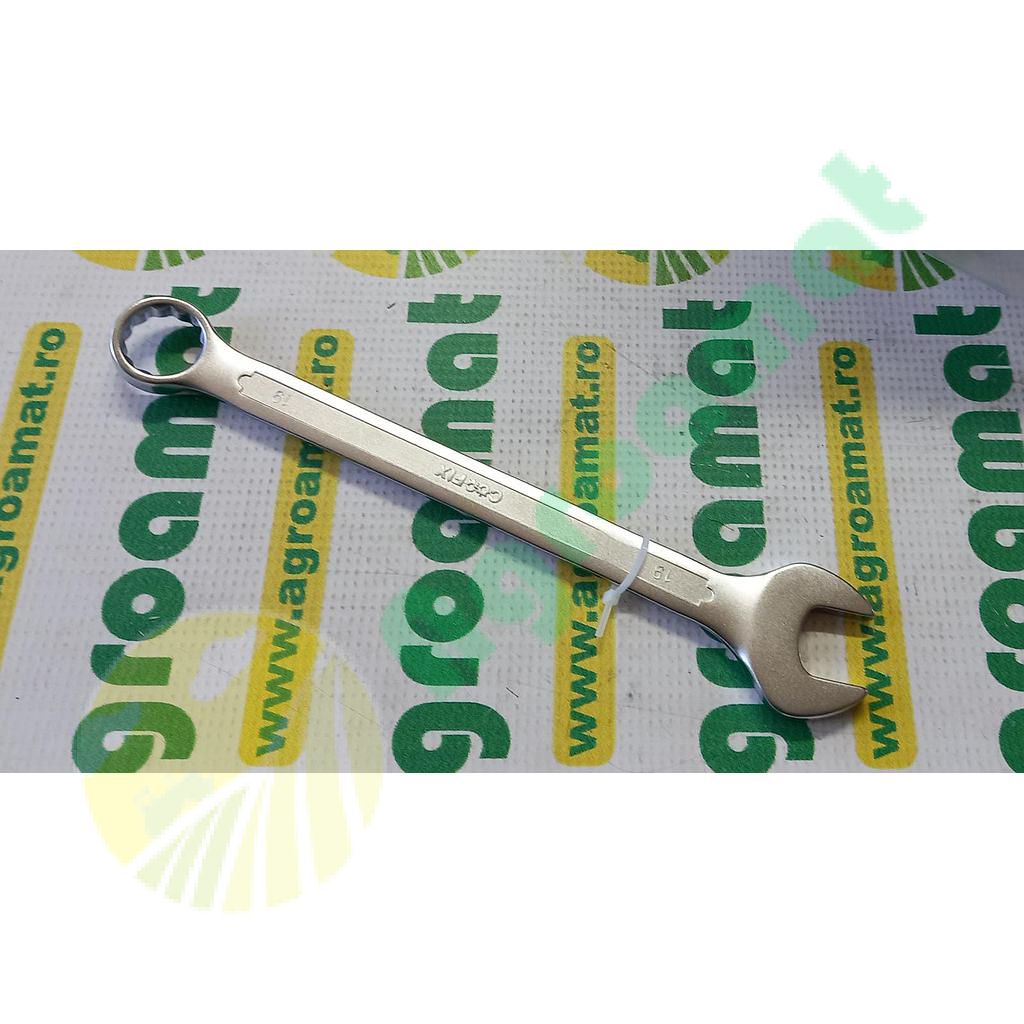 Cheie fixa si inelara 19mm