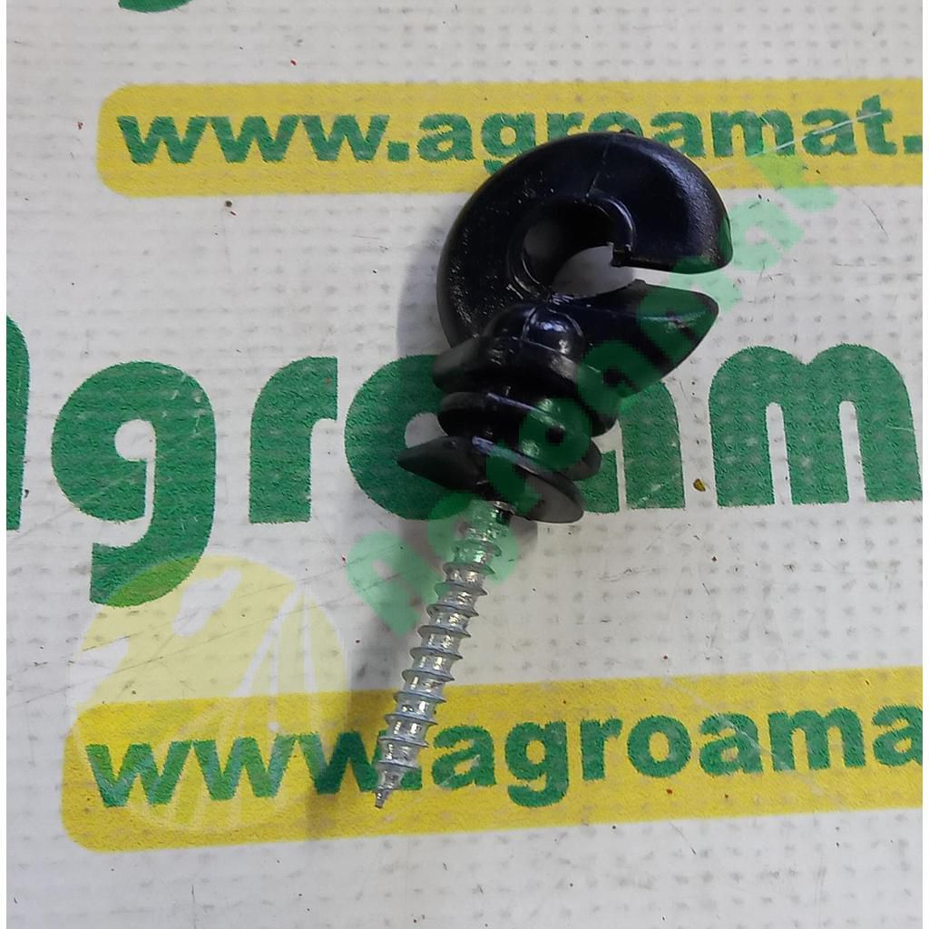 Izolator Inelar Negru Lucios