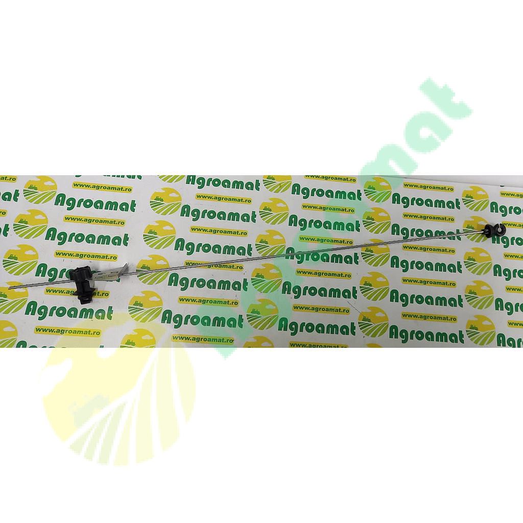 Stalp Metalic 1080mm cu Izolator 59x33mm