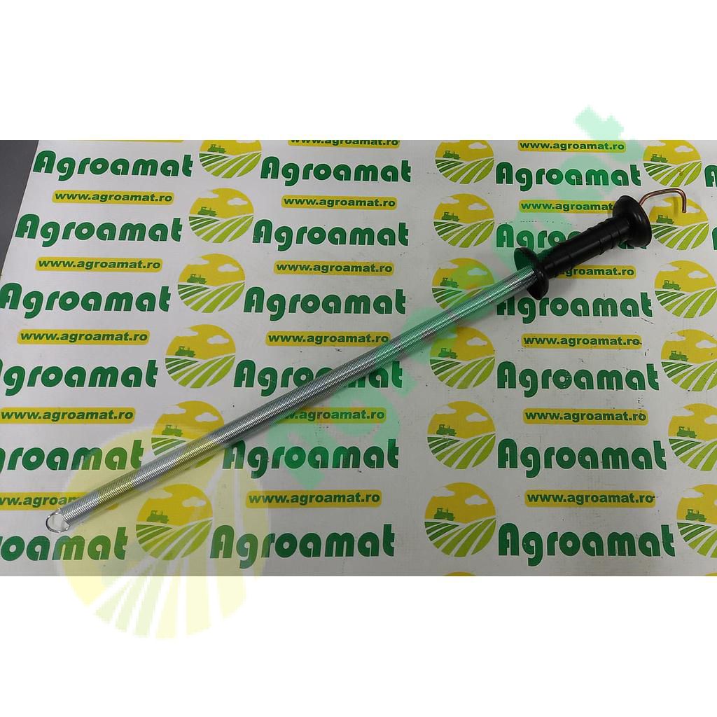 Maner Poarta Negru cu Carlig si Arc 3m