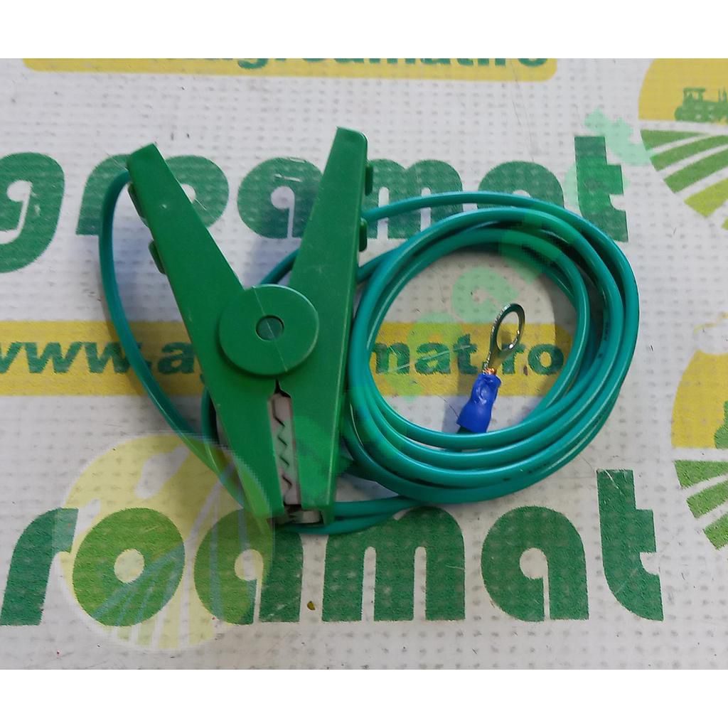 Cablu de Racordare cu Clema Crocodil Verde