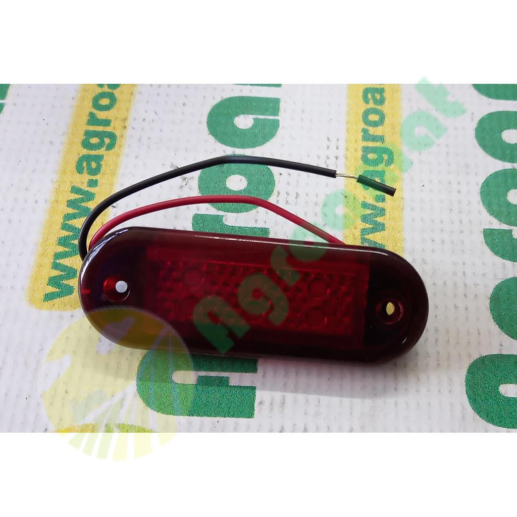 Lampa LED Gabarit 12/24V Rosu