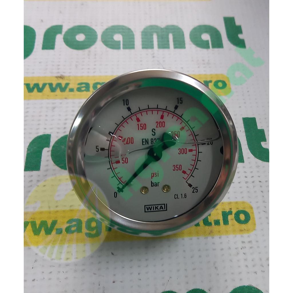 Manometru cu Glicerina 25 Bar