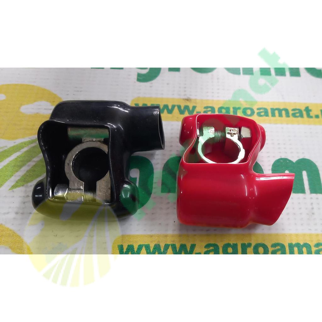 Borne Baterie Rosu-Negru