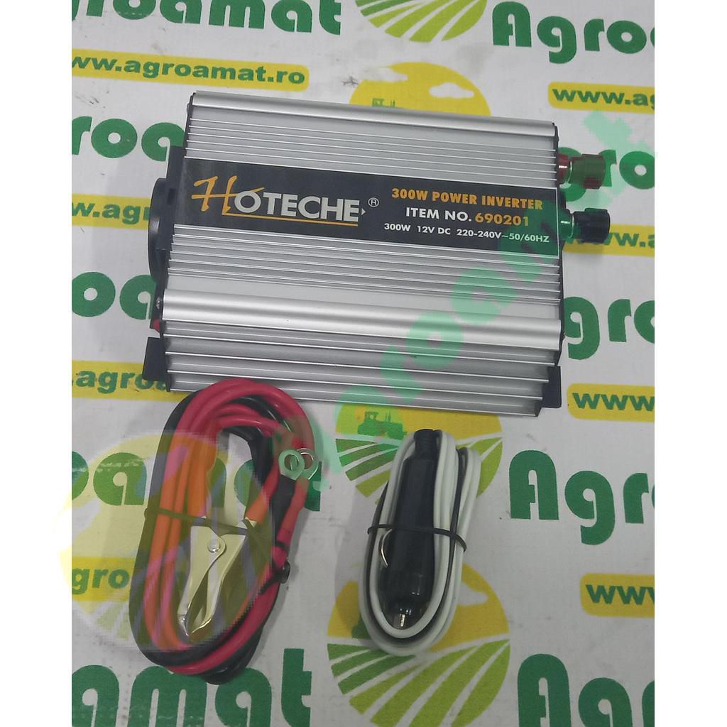 Invertor tensiune electrica 12V-220V/300W