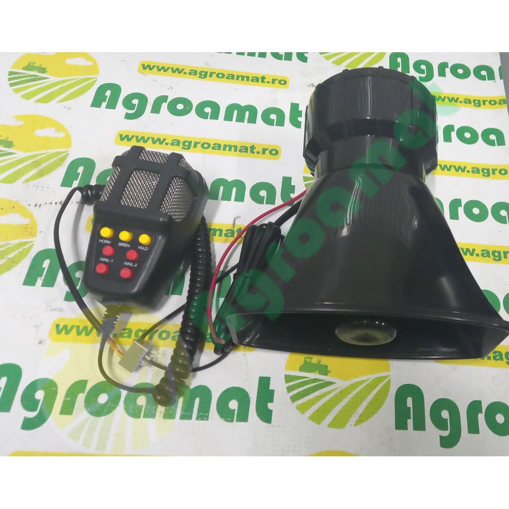 Sirena cu 7 moduri de avertizare 12V/100W