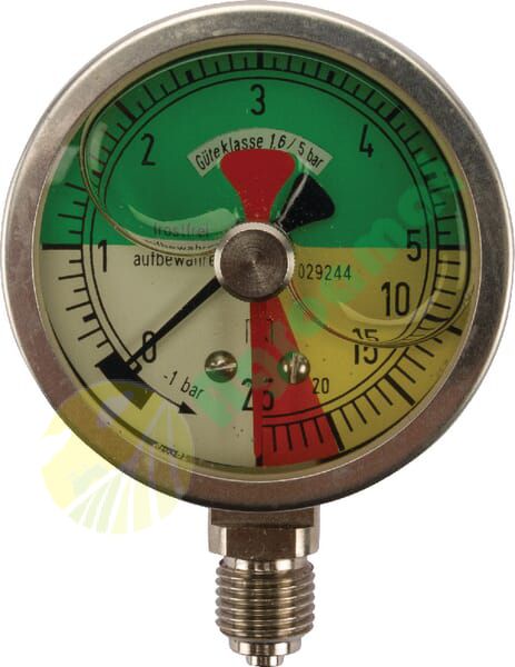 Manometru 63 0-25 jos