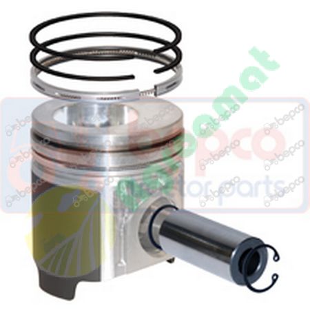 PISTON WITH RINGS Ø 111.76 mm - STD