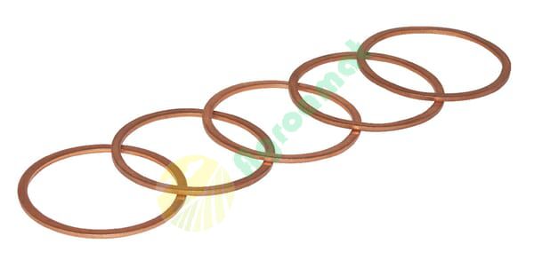 Inele de cupru 8x14x1,5mm