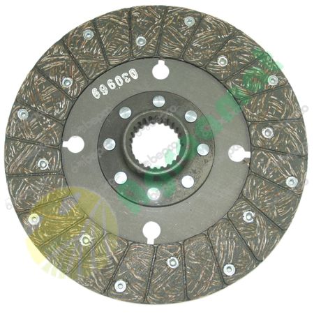 RIGID ORGANIC PTO DISC - CAPTIVE Ø 250 - 1.5/8'' - 25