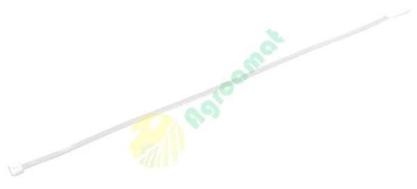 Colier autoblocant cabluri 3,6x300mm alb poliamidă diametru maxim 76mm Kramp