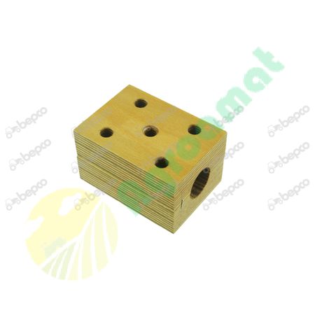 WOOD BEARING Ø 28 MM - 106 X 76 MM