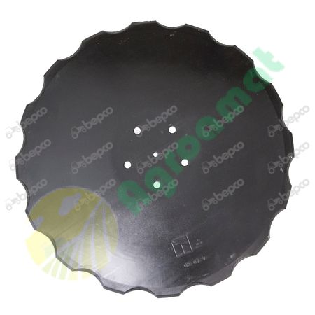 DISC SERRATED 530 x 6 - 6 HOLES -16 AZ.