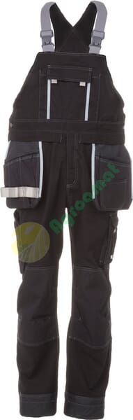 Salopetă unisex M negru Kramp Technical