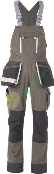 Salopetă unisex XS verde/negru Kramp Technical