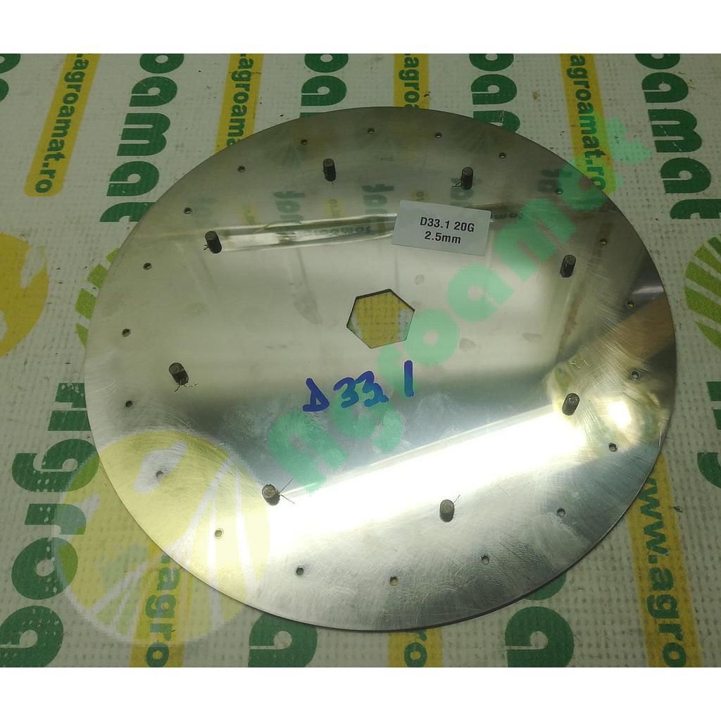 Disc semanatoare 20 gauri 2.5mm