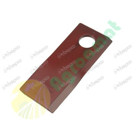 DRUM AND DISC MOWER BLADE LEFT 118 X 48 X 4 MM - Ø19 MM - 25 PCS