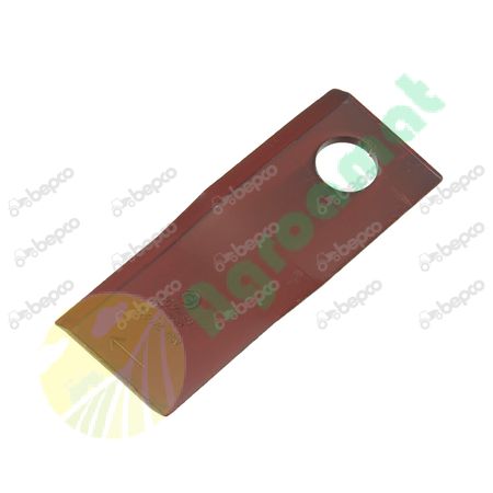 DRUM AND DISC MOWER BLADE RIGHT 118 X 48 X 4 MM - Ø19 MM - 1 PC