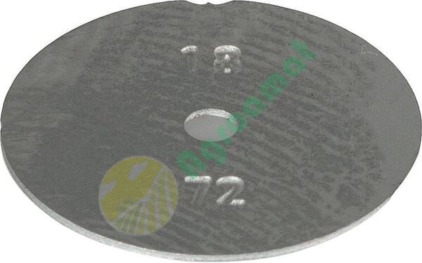 Placă cu orificiu de dozare 1,8 mm