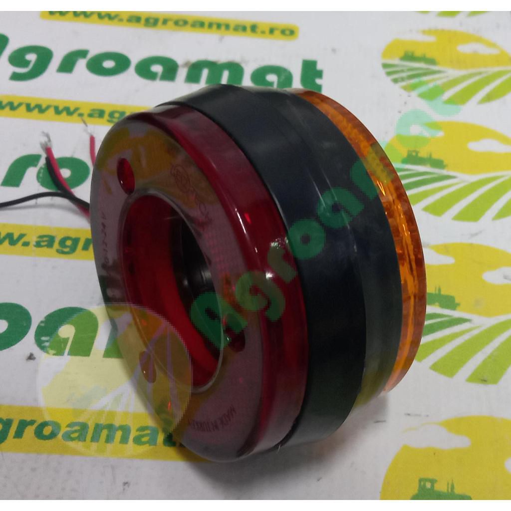 Lampa Oglinga Rosu/Galben