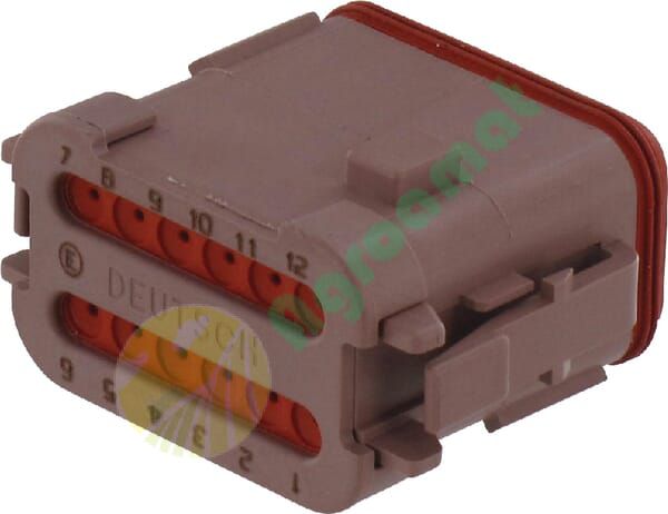 Carcasă de ștecăr 12 poli mamă DT bra