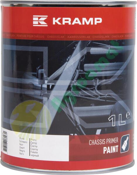 Vopsea protecție șasiu neagră 1l