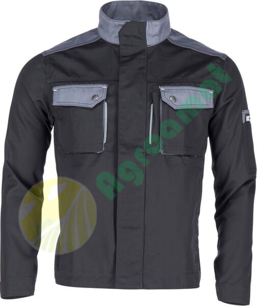 Jachetă de lucru unisex neagră/gri M EU:50 Kramp Original