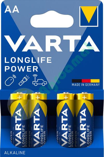 Baterie AA 1.5V LR6 à 4buc