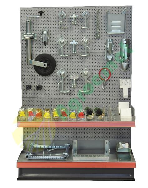 Modul comercial accesorii remorcă și sistem de frânare pneumatică 140x100cm