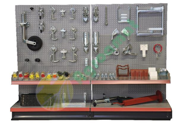 Modul comercial accesorii remorcă și sistem de frânare pneumatică 140x200cm