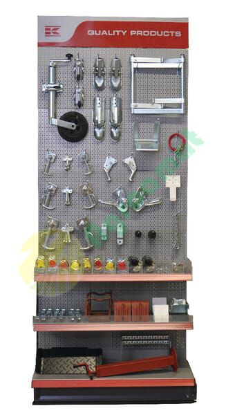 Modul comercial accesorii remorcă și sistem de frânare pneumatică 240x100cm