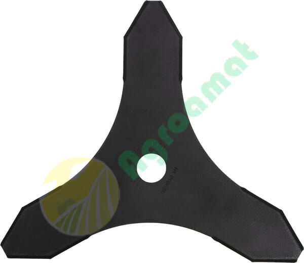 Lamă pentru motocoasă oțel 3 dinți 300x25,4x4mm