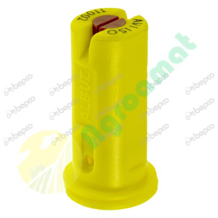 SPRAYER NOZZLE -  YELLOW AVI - 110° - 3.0 / 5.0 Bar
