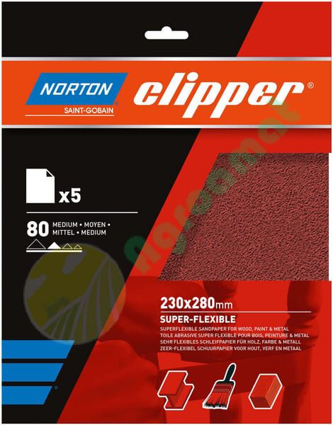 Hârtie abrazivă 230x280mm K80