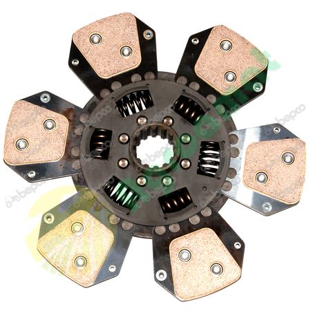 SPRING SINTERED ADVANCED DISC - CAPTIVE Ø 280 - 35 X 40 - 14 / 6 PADS