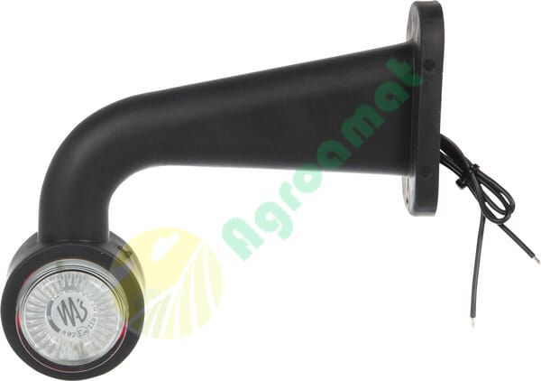 Lampă gabarit LED stânga 12/24V 180x157,6x48,6mm Kramp