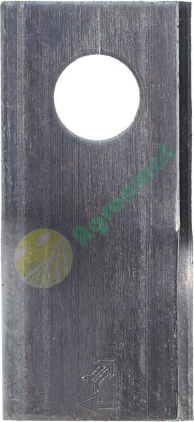 Lamă cositoare dreapta 105x48x3mm orificiu 21mm pachet 25 buc. potrivită pentru Vicon/PZ