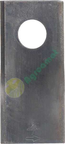 Lamă cositoare stânga 105x48x3mm orificiu 21mm pachet 25 buc. potrivită pentru Vicon/PZ