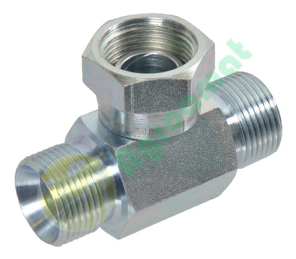 Racord T tată/mamă/tată 1/2" BSP