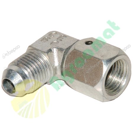 9/16 JIC MALE/FEM SHORT ELBOW 