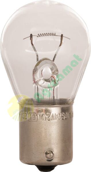 Bec incandescent P21W sferă BA15s 24V 21W alb Philips