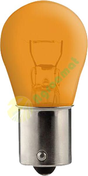 Bec PY21W BAU15s 12V 21W portocaliu Kramp