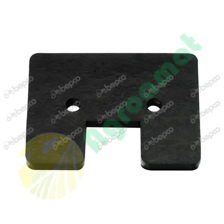 RUBBER PADDLE L 110 X 80 X 11 MM - DEPTH FOR CHAIN 35 X 30 MM
