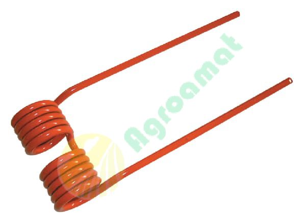 Dinte greblă rotativă 370x135x9,5mm orificiu diametru 46mm potrivit pentru Claas