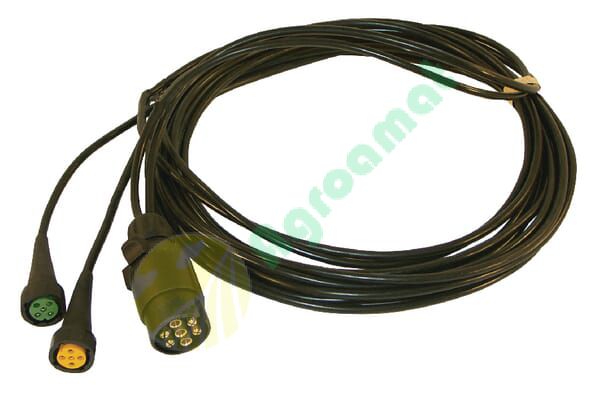 Set cablu 5m 7 poli/baionetă